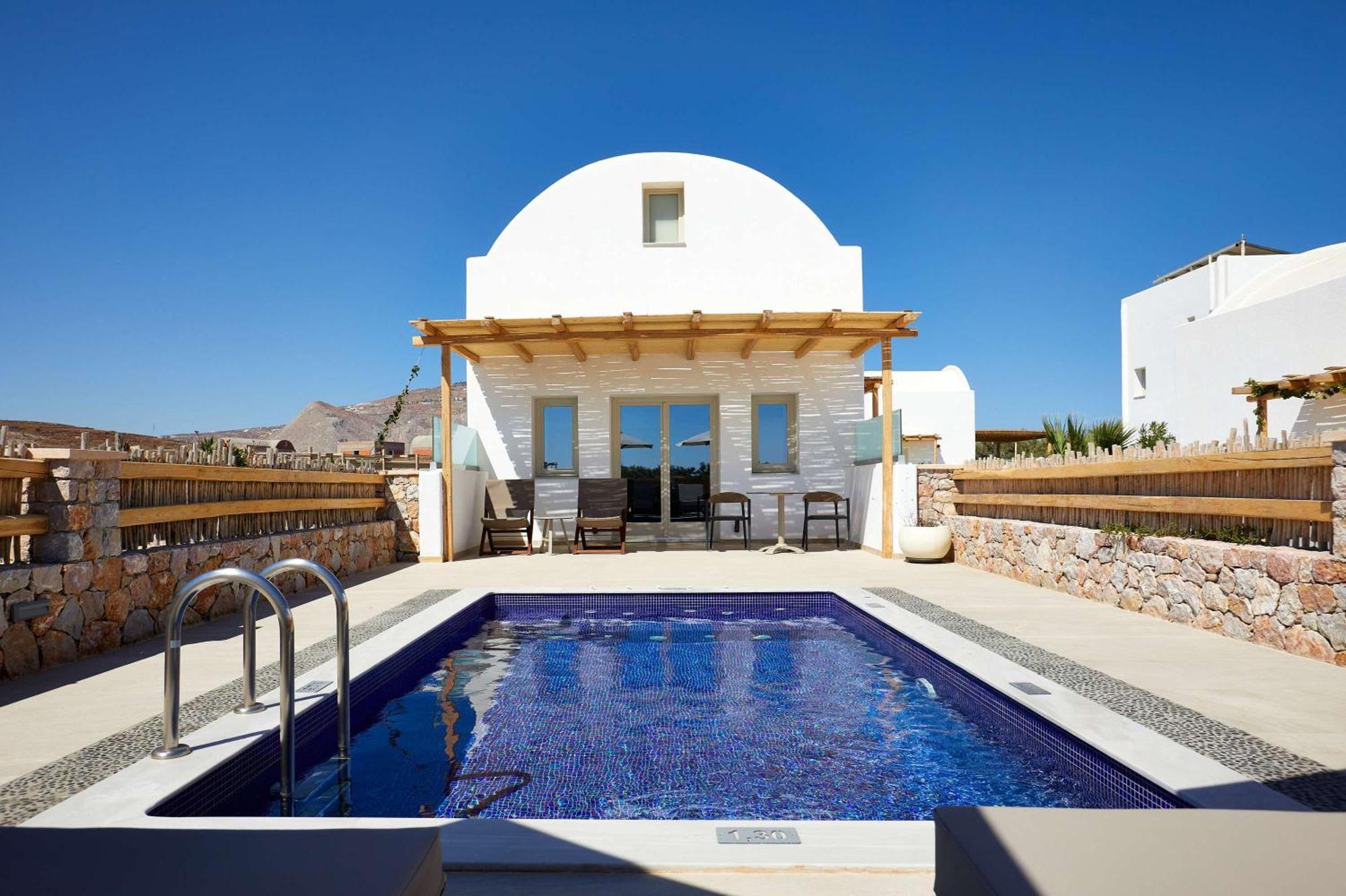 Sea Breeze Santorini Beach Resort, Curio By Hilton Agios Georgios (Santorini) Exterior foto